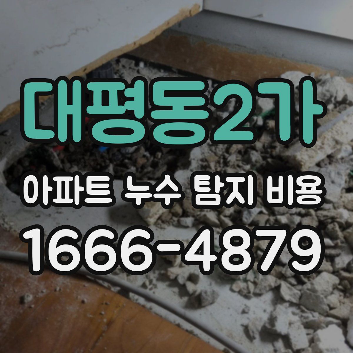 대평동2가 아파트 누수 탐지 비용