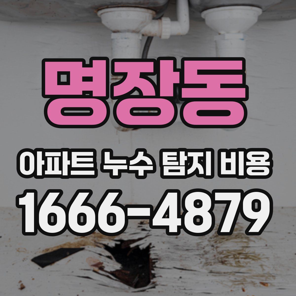 명장동 아파트 누수 탐지 비용