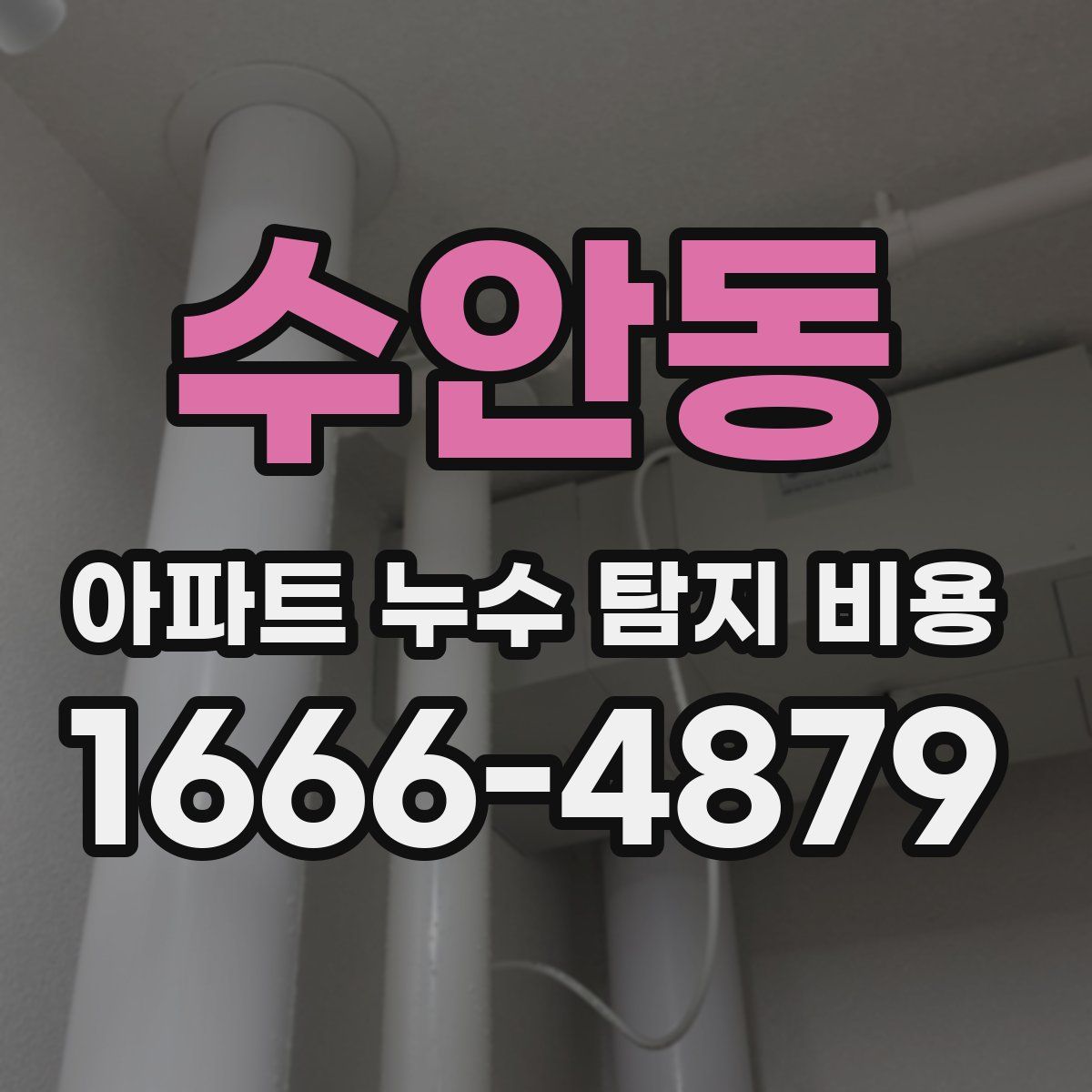 수안동 아파트 누수 탐지 비용