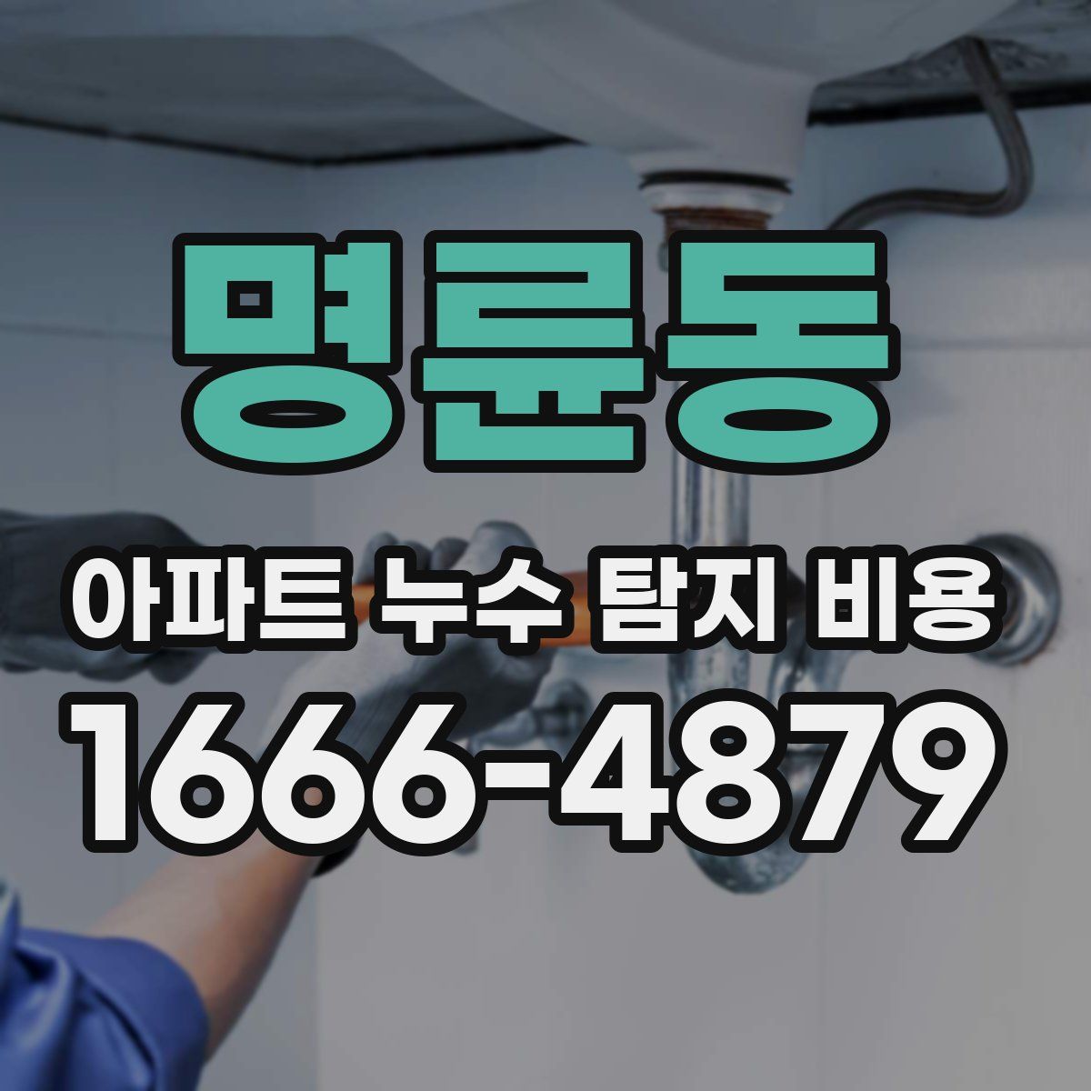 명륜동 아파트 누수 탐지 비용