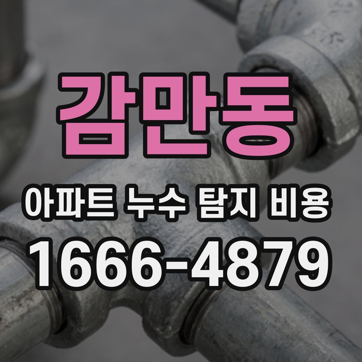 감만동 아파트 누수 탐지 비용