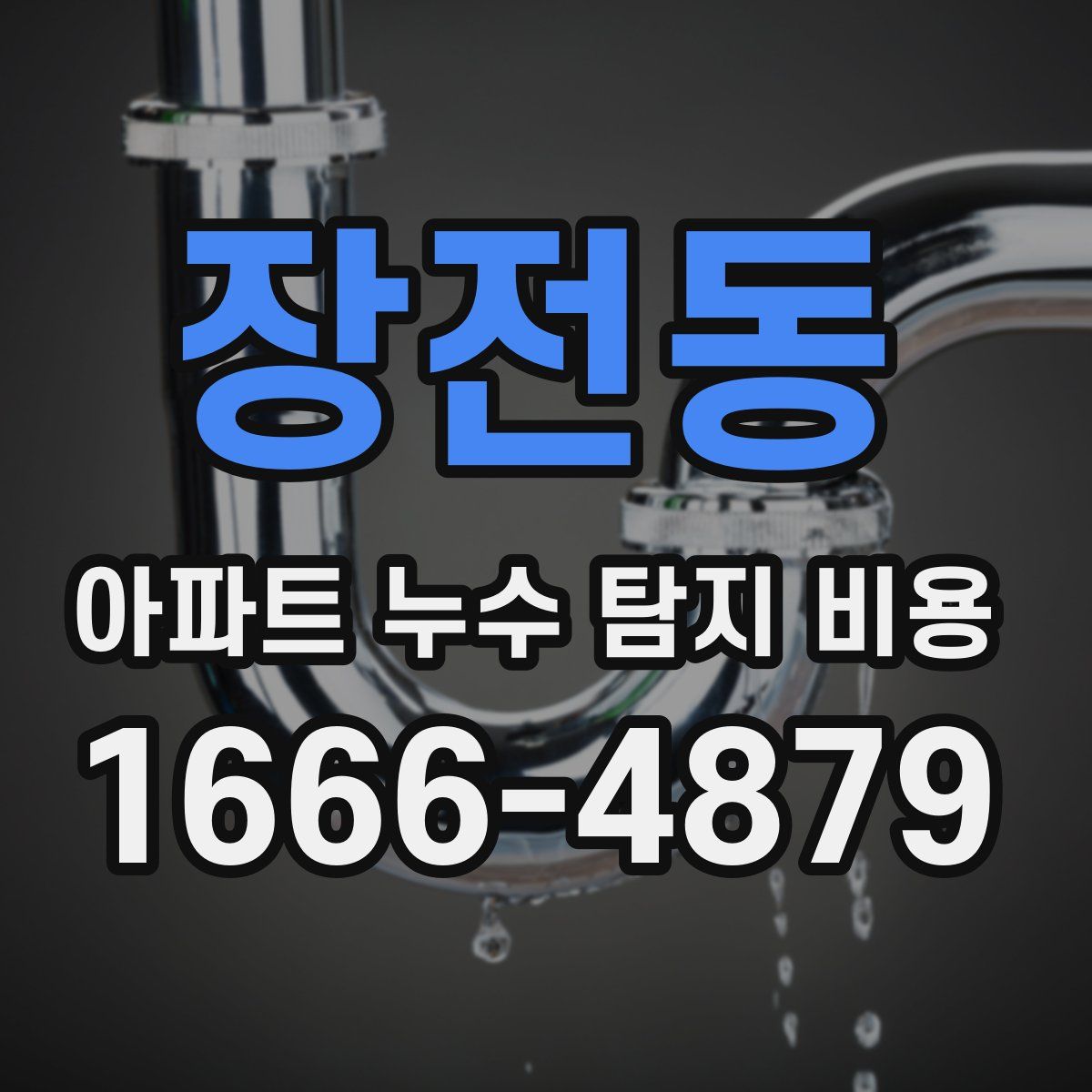 장전동 아파트 누수 탐지 비용
