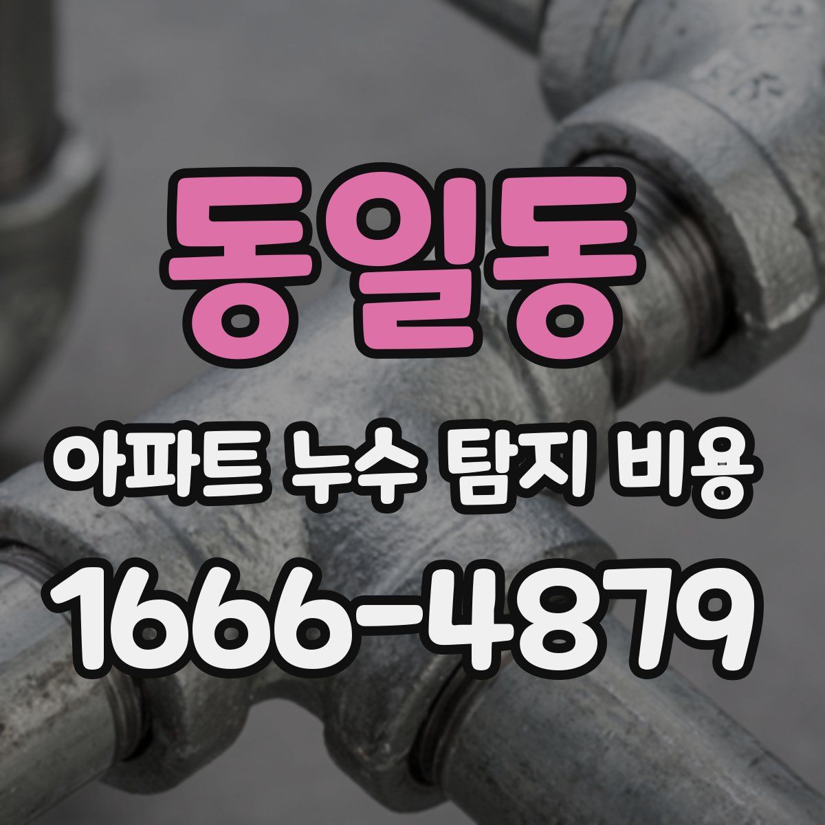 동일동 아파트 누수 탐지 비용
