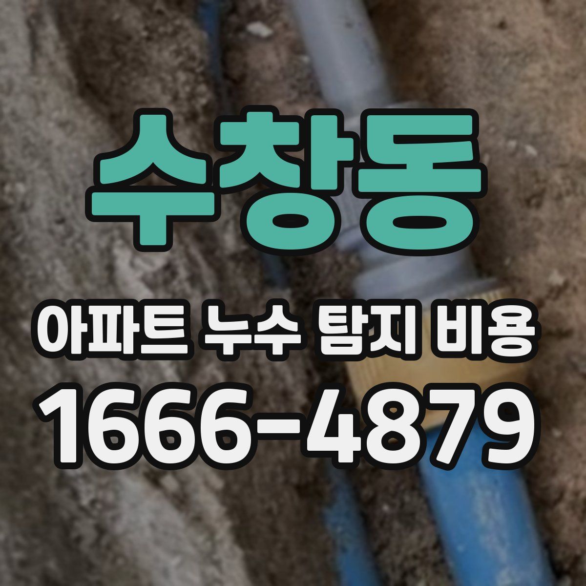 수창동 아파트 누수 탐지 비용