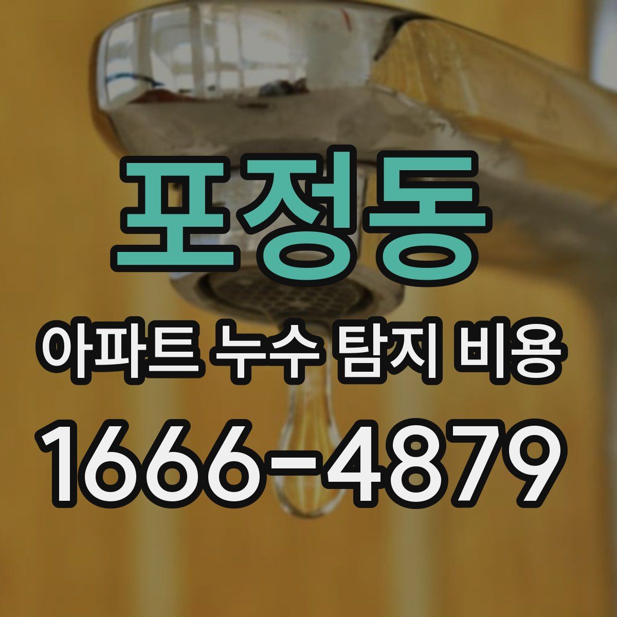 포정동 아파트 누수 탐지 비용