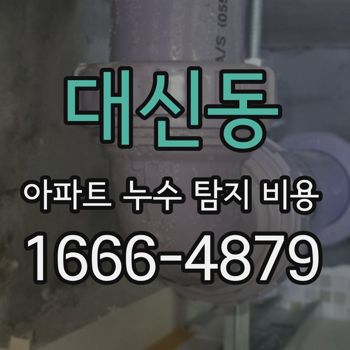 대신동 아파트 누수 탐지 비용