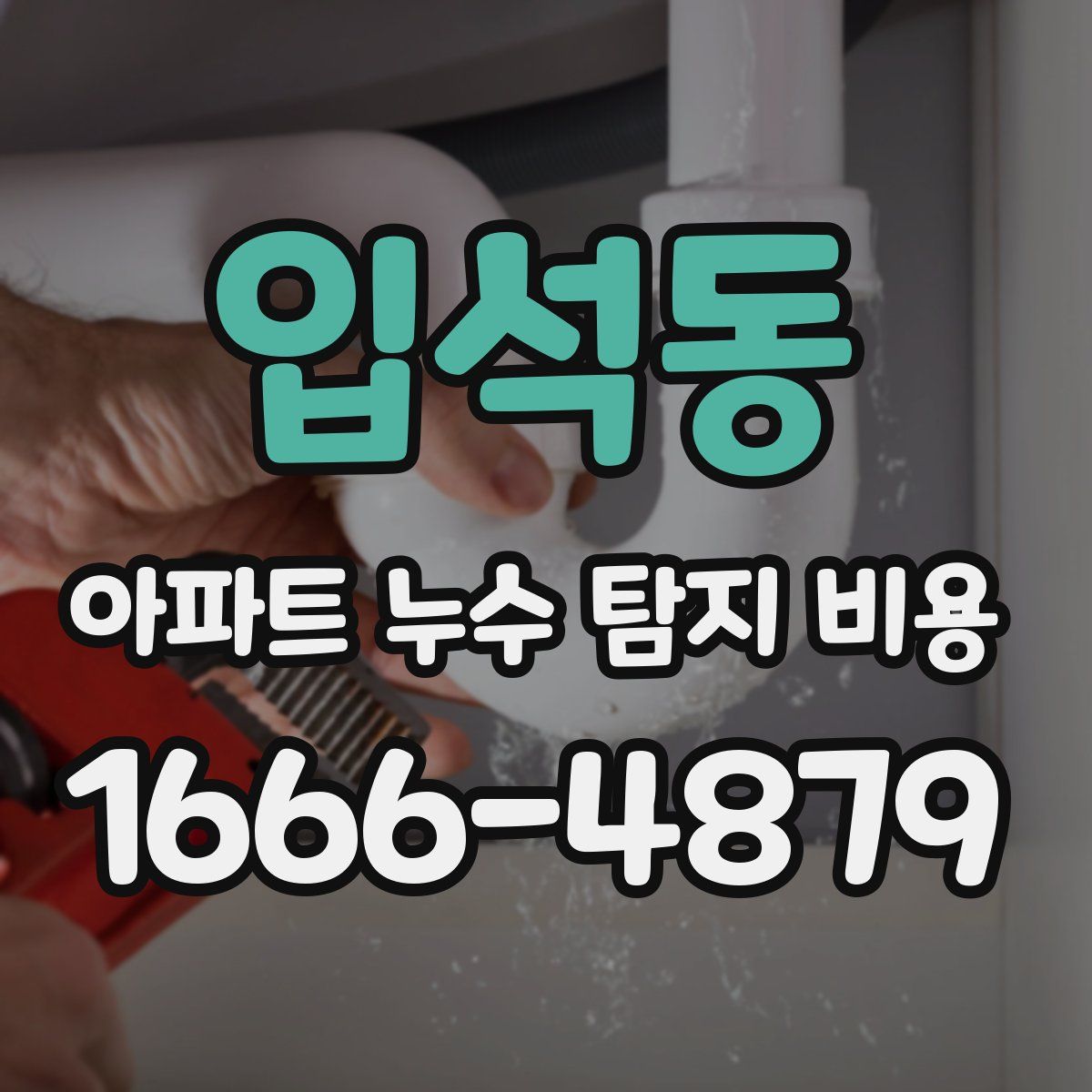 입석동 아파트 누수 탐지 비용
