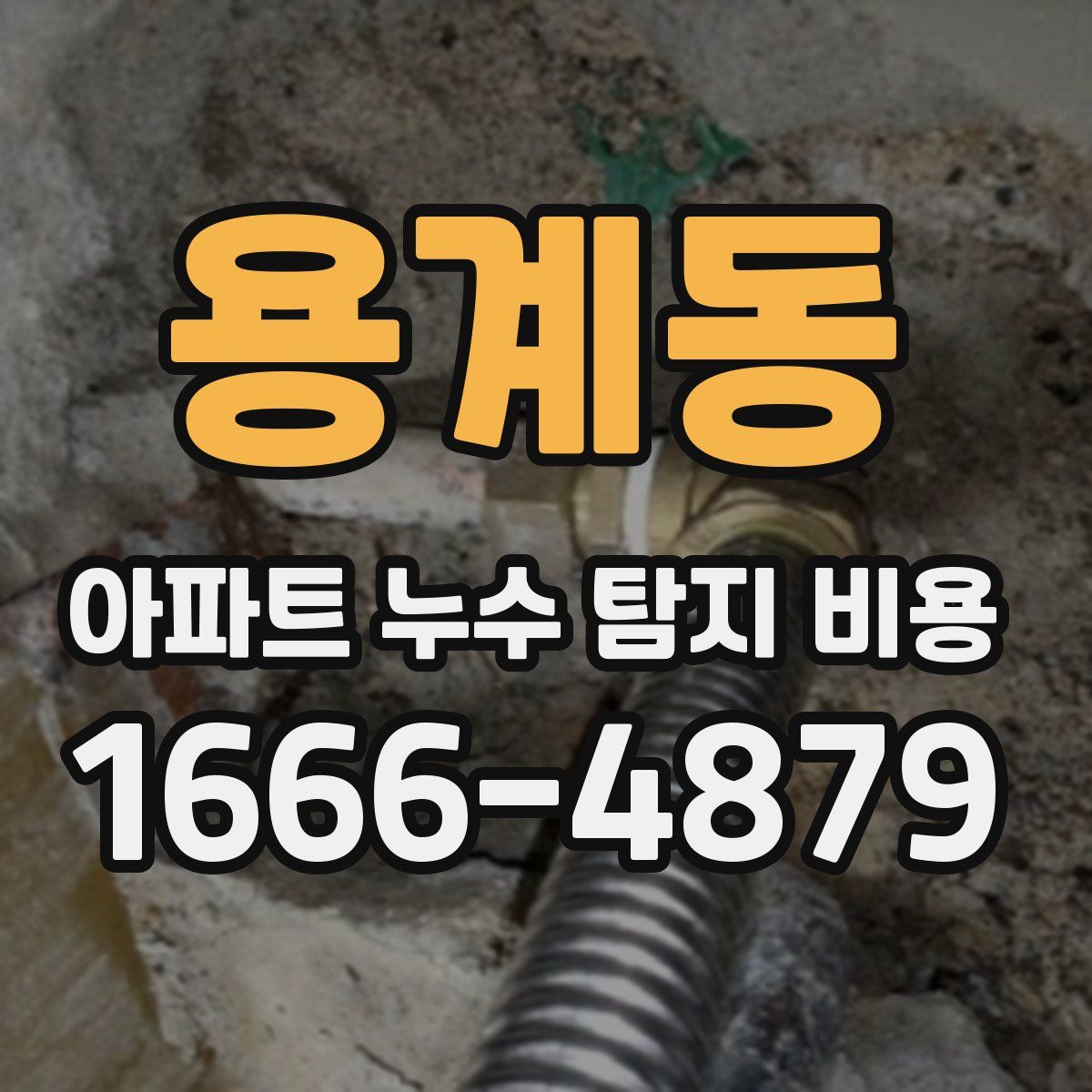용계동 아파트 누수 탐지 비용