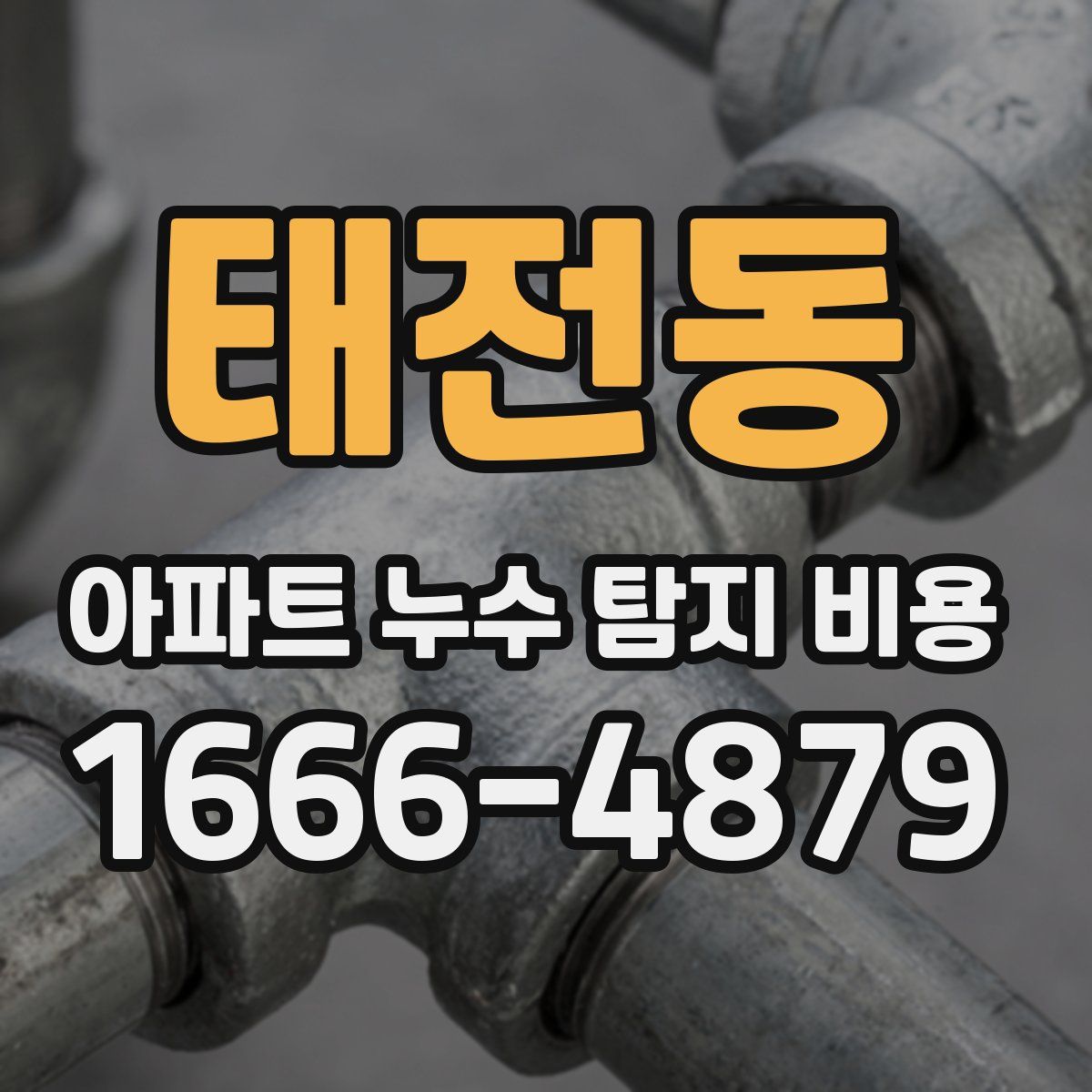 태전동 아파트 누수 탐지 비용
