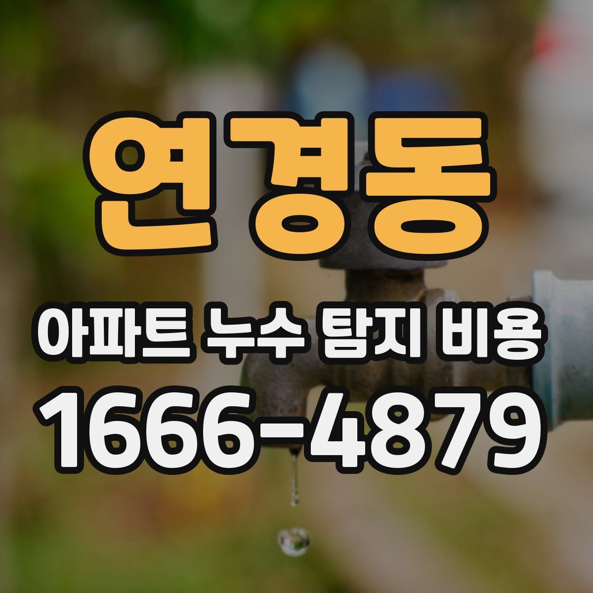연경동 아파트 누수 탐지 비용