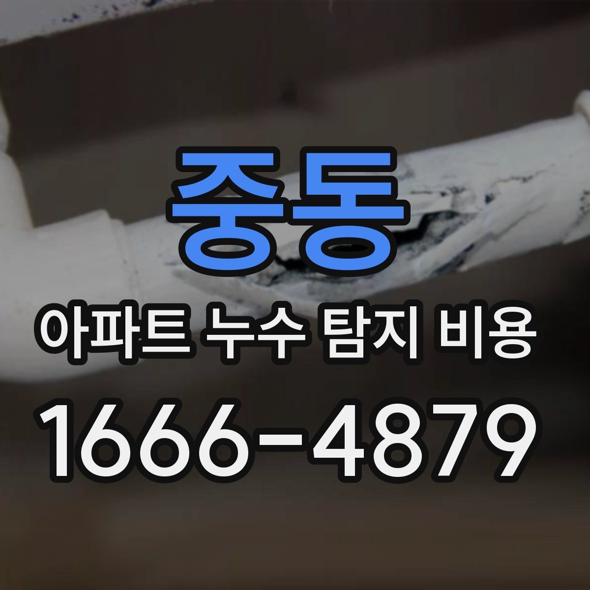 중동 아파트 누수 탐지 비용