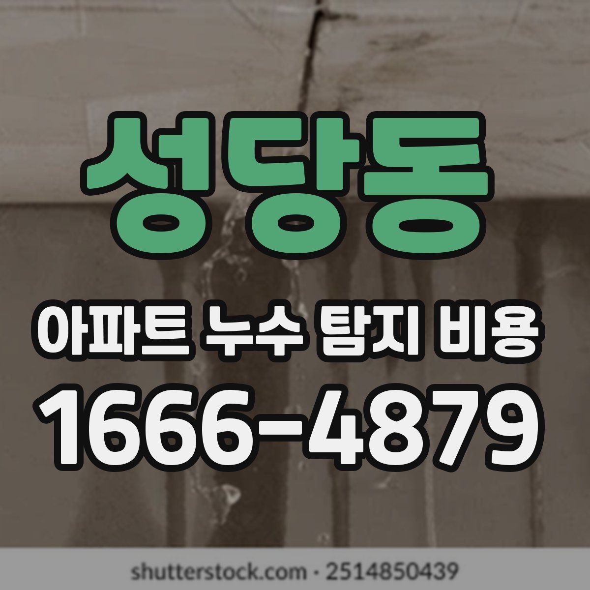 성당동 아파트 누수 탐지 비용