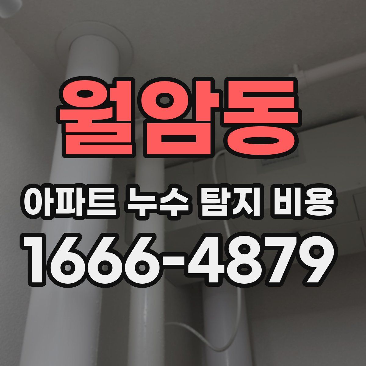 월암동 아파트 누수 탐지 비용