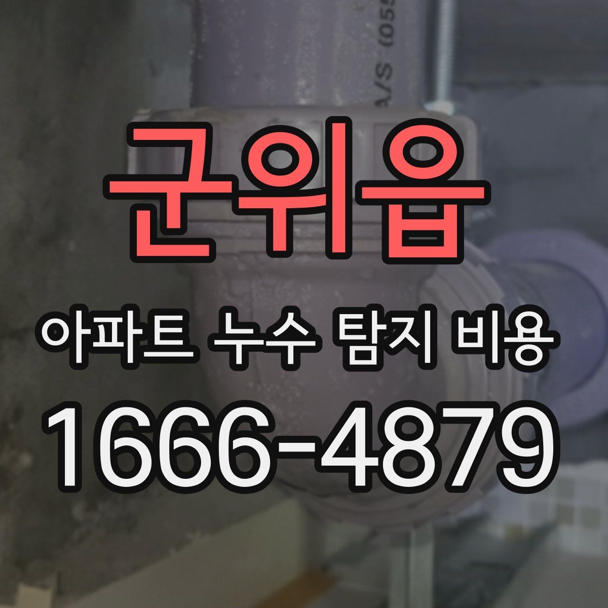 군위읍 아파트 누수 탐지 비용