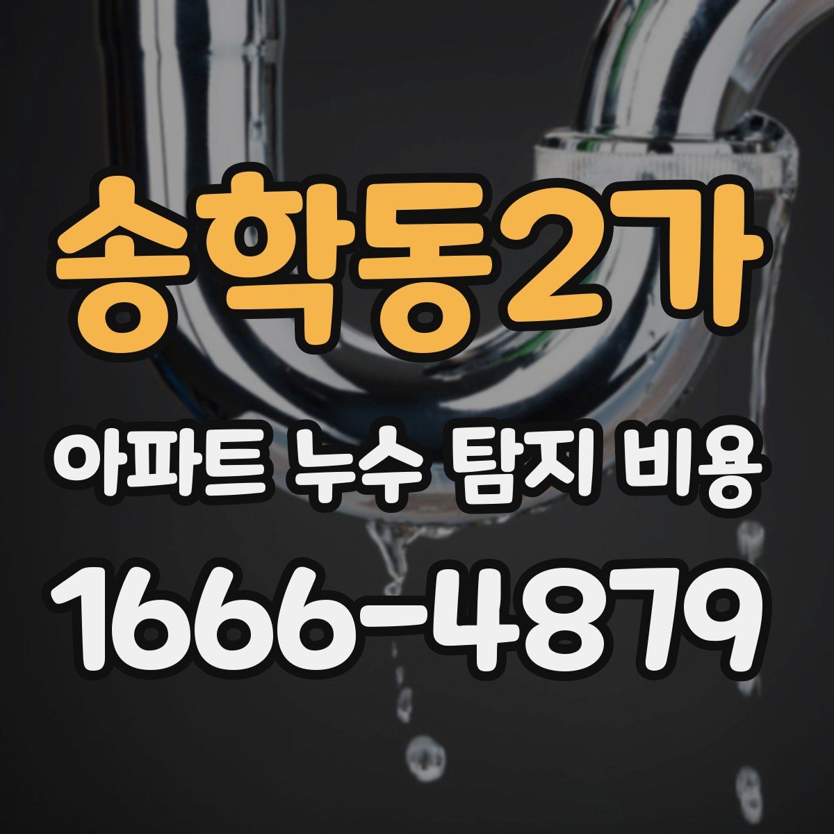 송학동2가 아파트 누수 탐지 비용