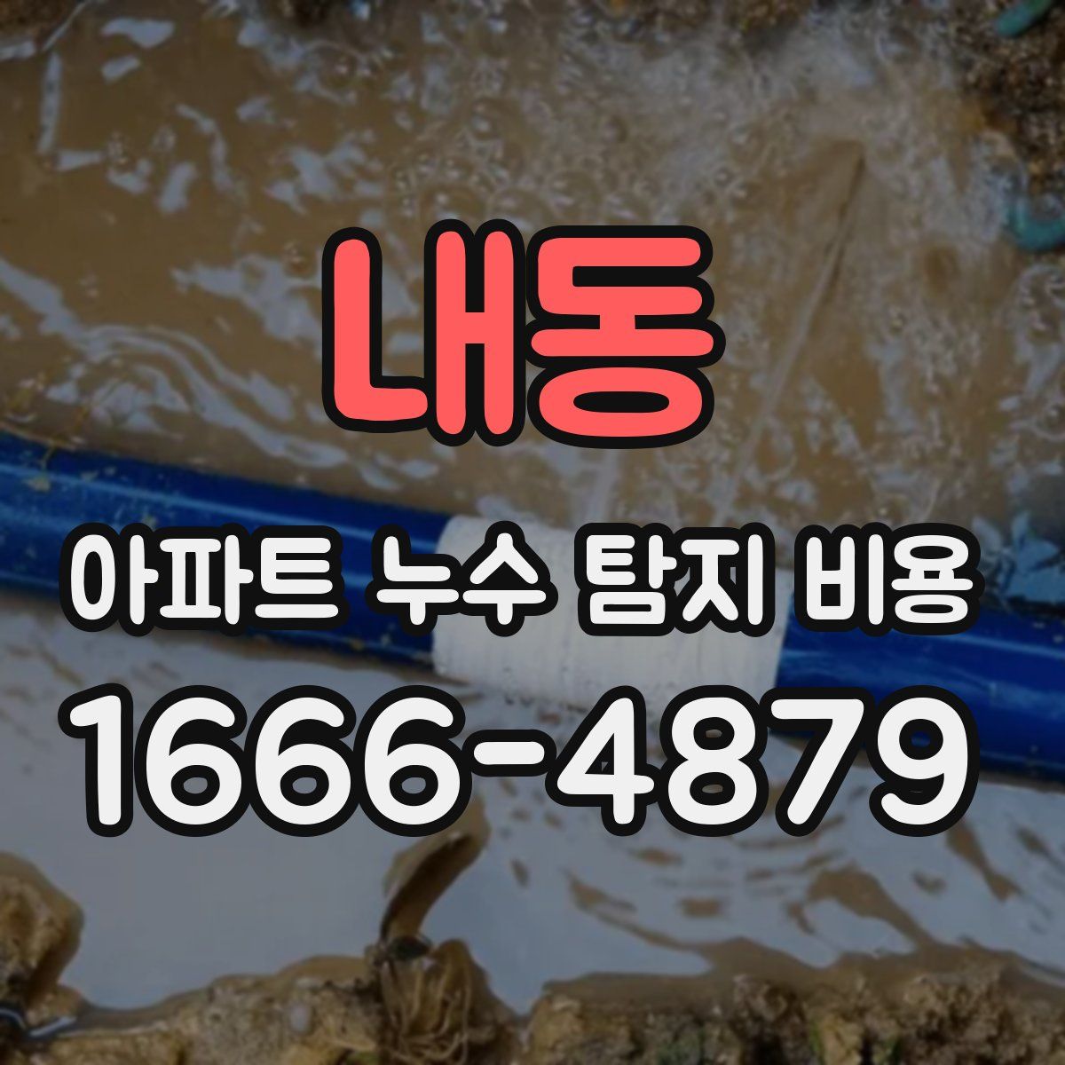 내동 아파트 누수 탐지 비용