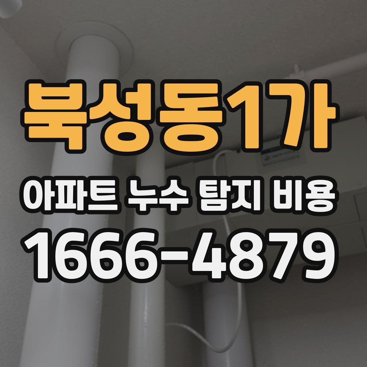 북성동1가 아파트 누수 탐지 비용