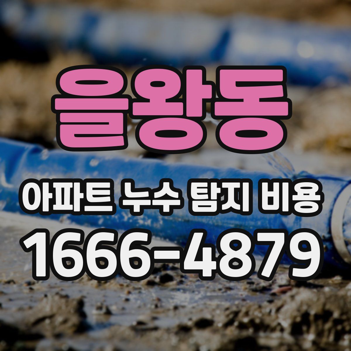 을왕동 아파트 누수 탐지 비용