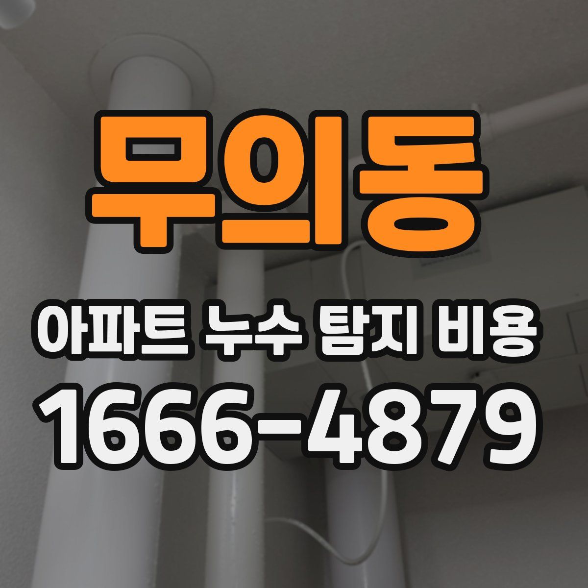 무의동 아파트 누수 탐지 비용