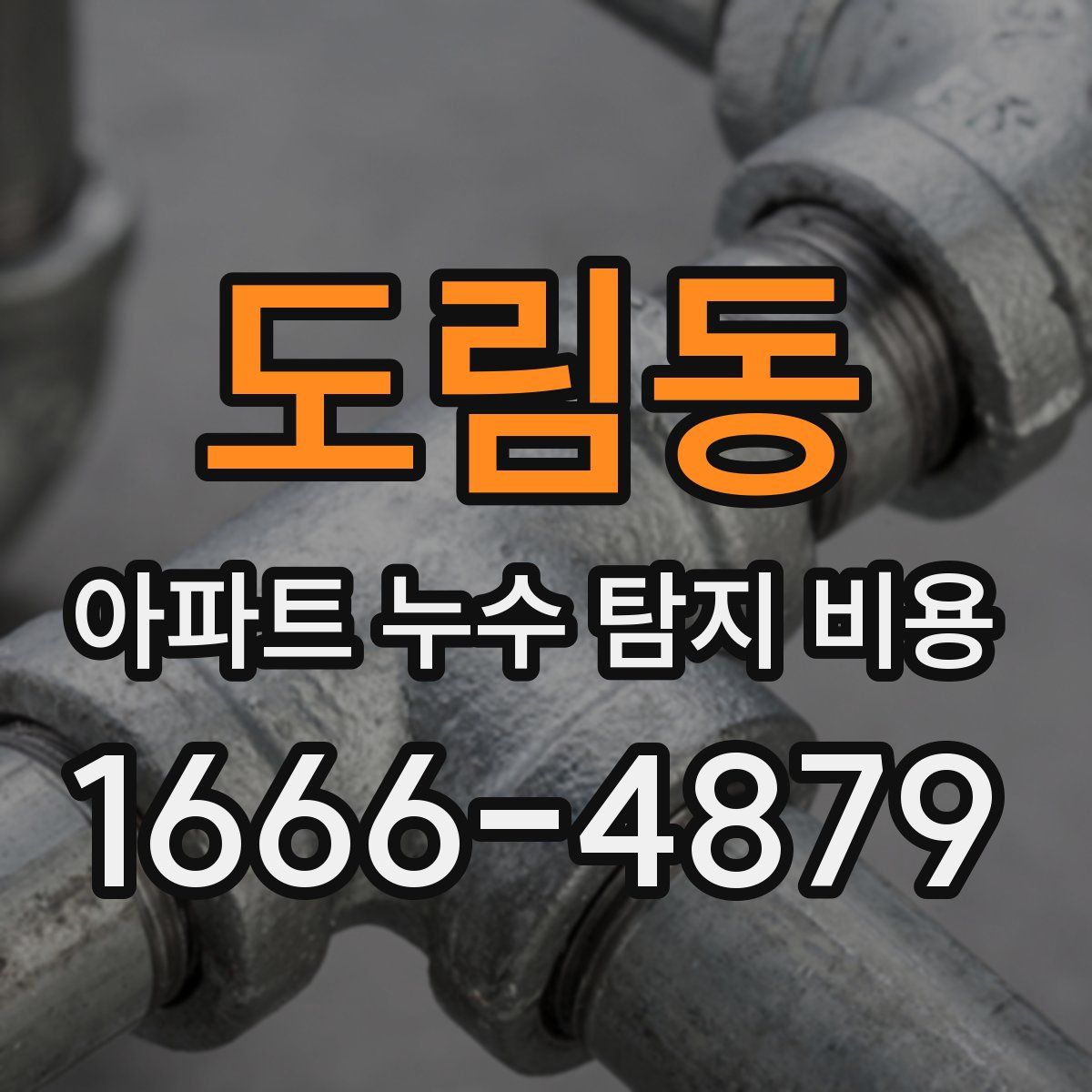 도림동 아파트 누수 탐지 비용