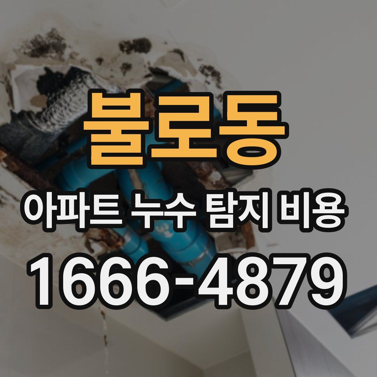 불로동 아파트 누수 탐지 비용