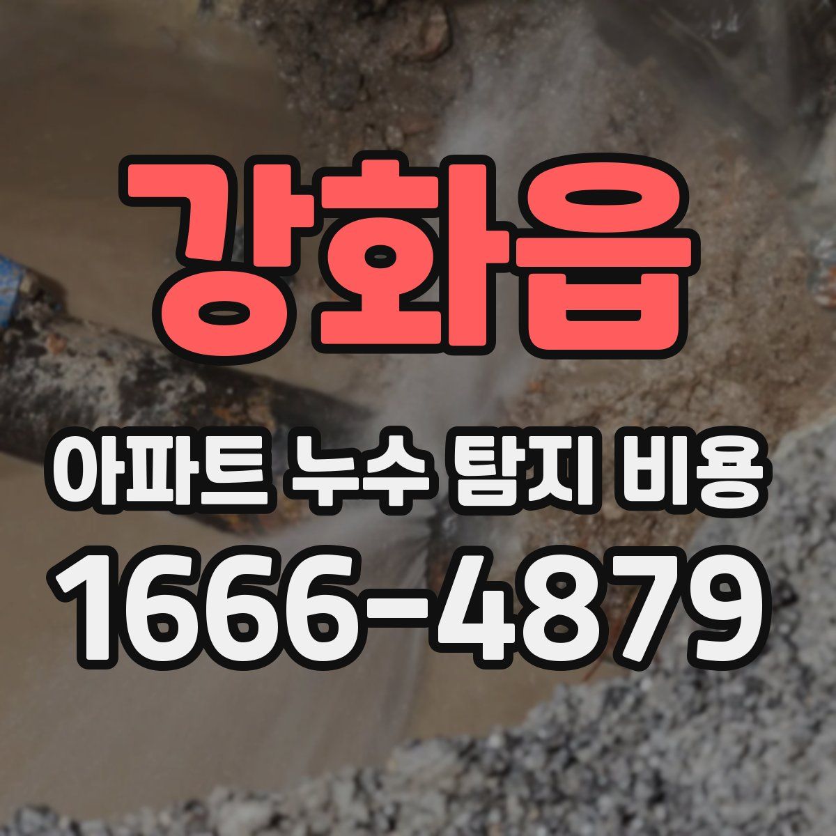 강화읍 아파트 누수 탐지 비용