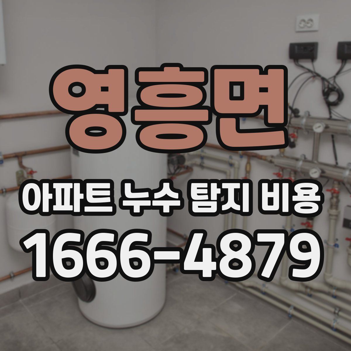 영흥면 아파트 누수 탐지 비용