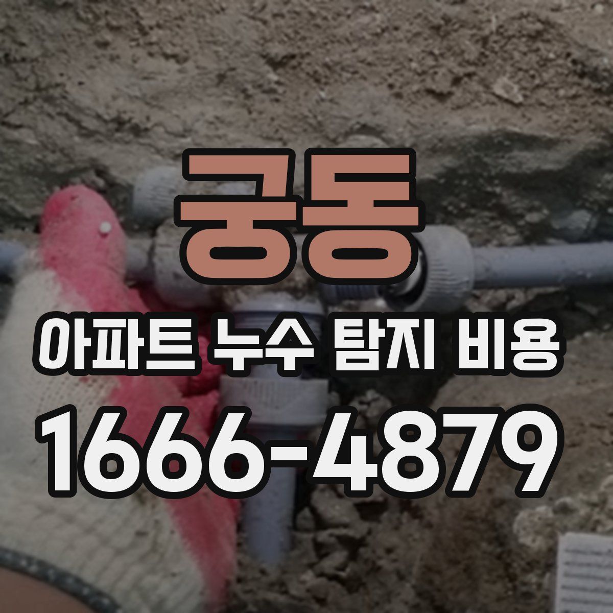 궁동 아파트 누수 탐지 비용