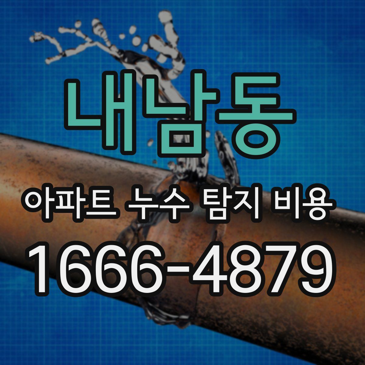 내남동 아파트 누수 탐지 비용