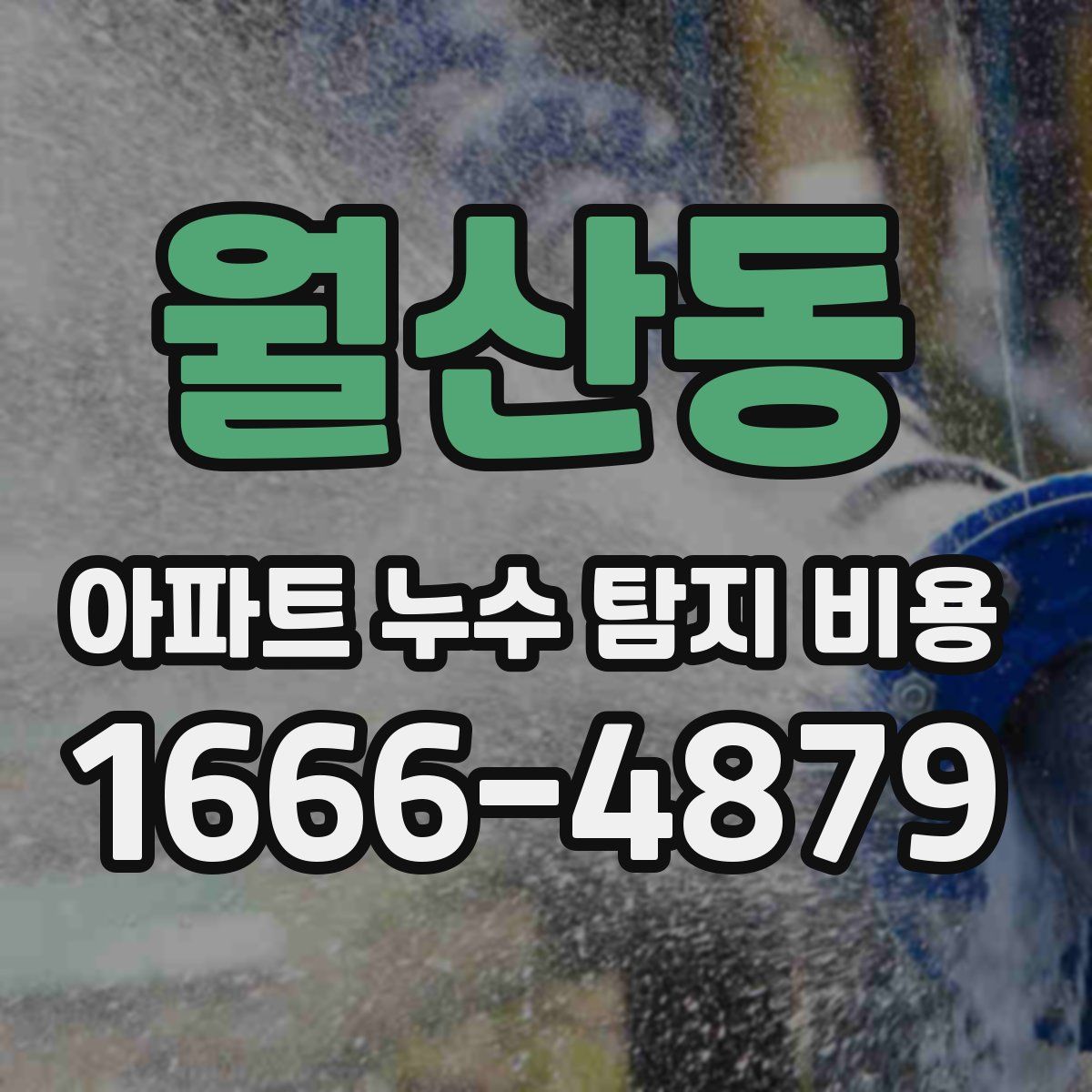 월산동 아파트 누수 탐지 비용