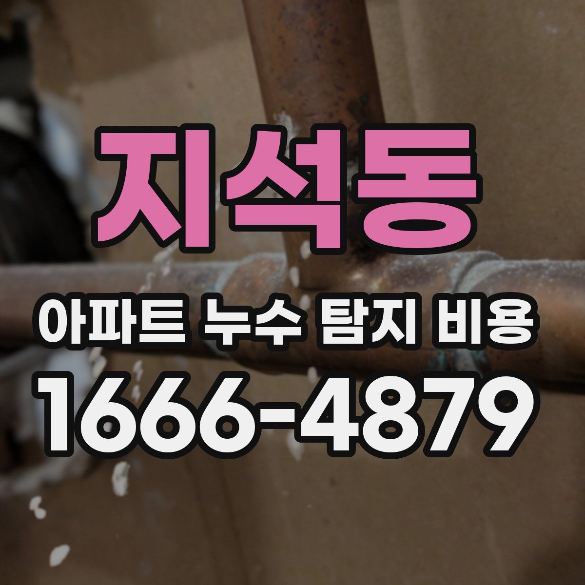 지석동 아파트 누수 탐지 비용