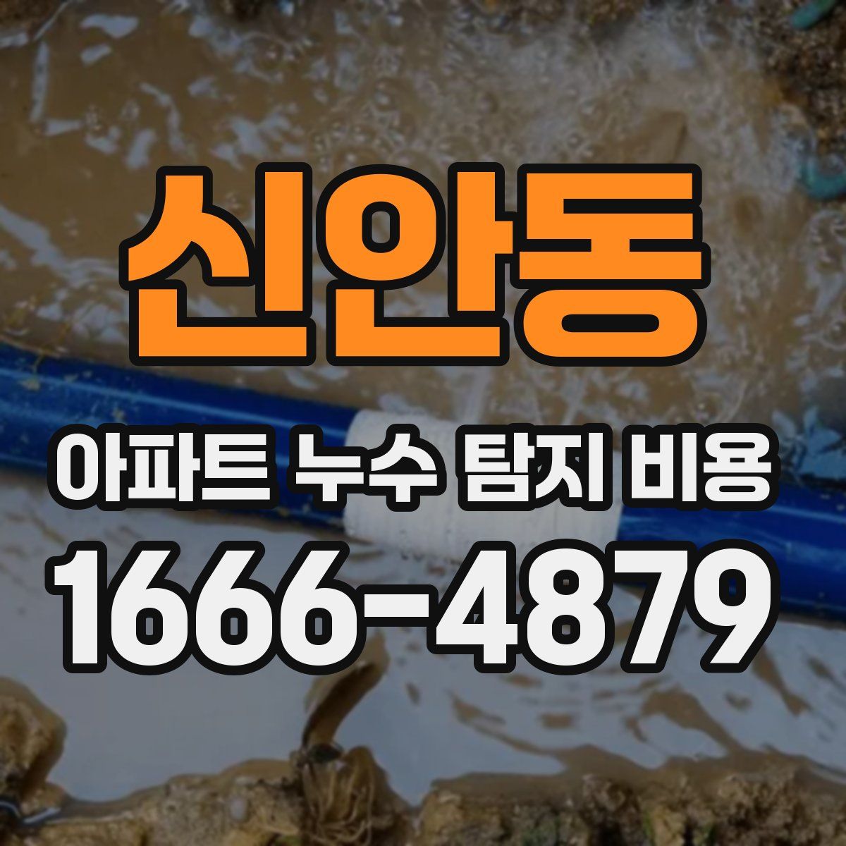 신안동 아파트 누수 탐지 비용