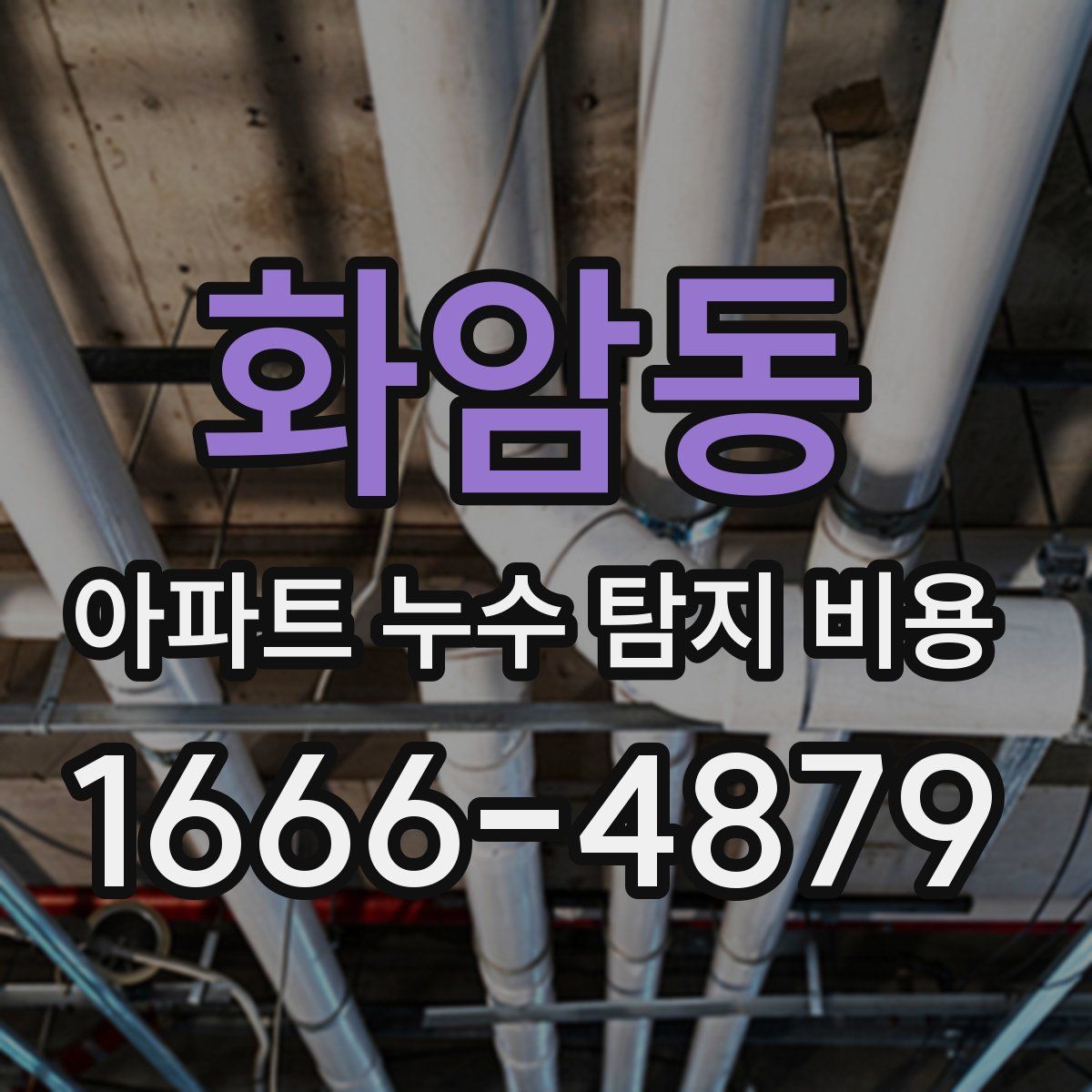 화암동 아파트 누수 탐지 비용