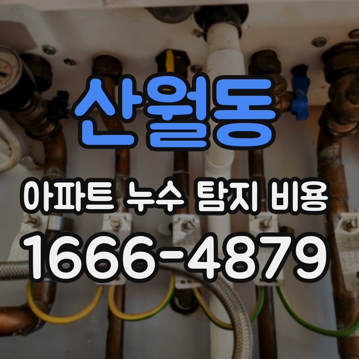 산월동 아파트 누수 탐지 비용