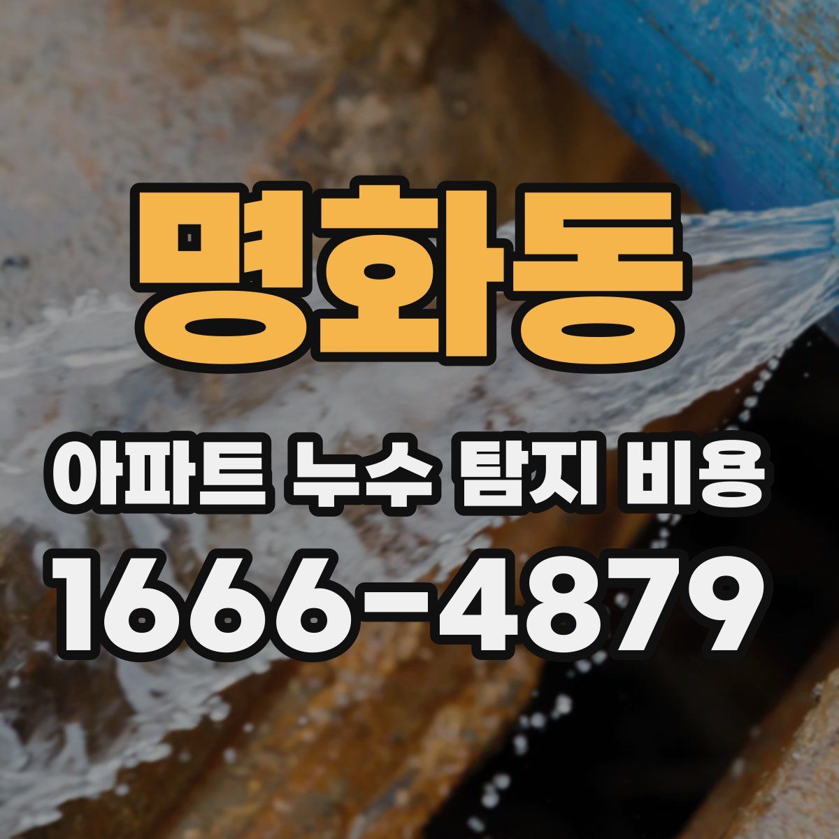 명화동 아파트 누수 탐지 비용