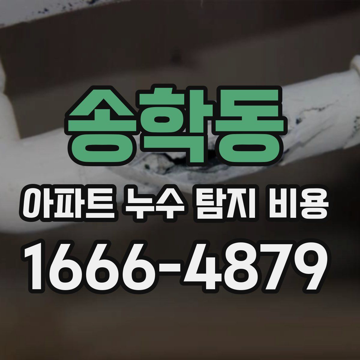 송학동 아파트 누수 탐지 비용
