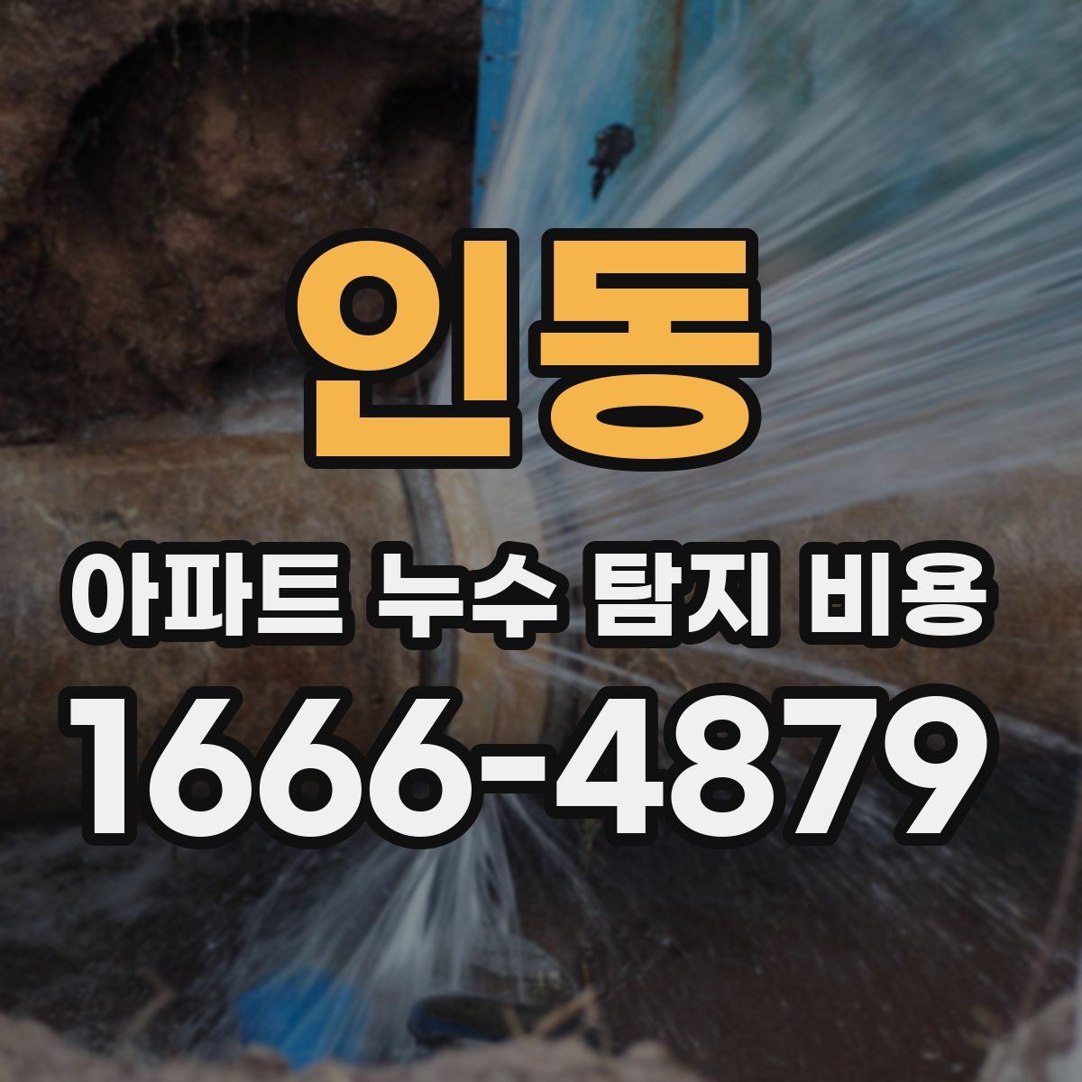 인동 아파트 누수 탐지 비용
