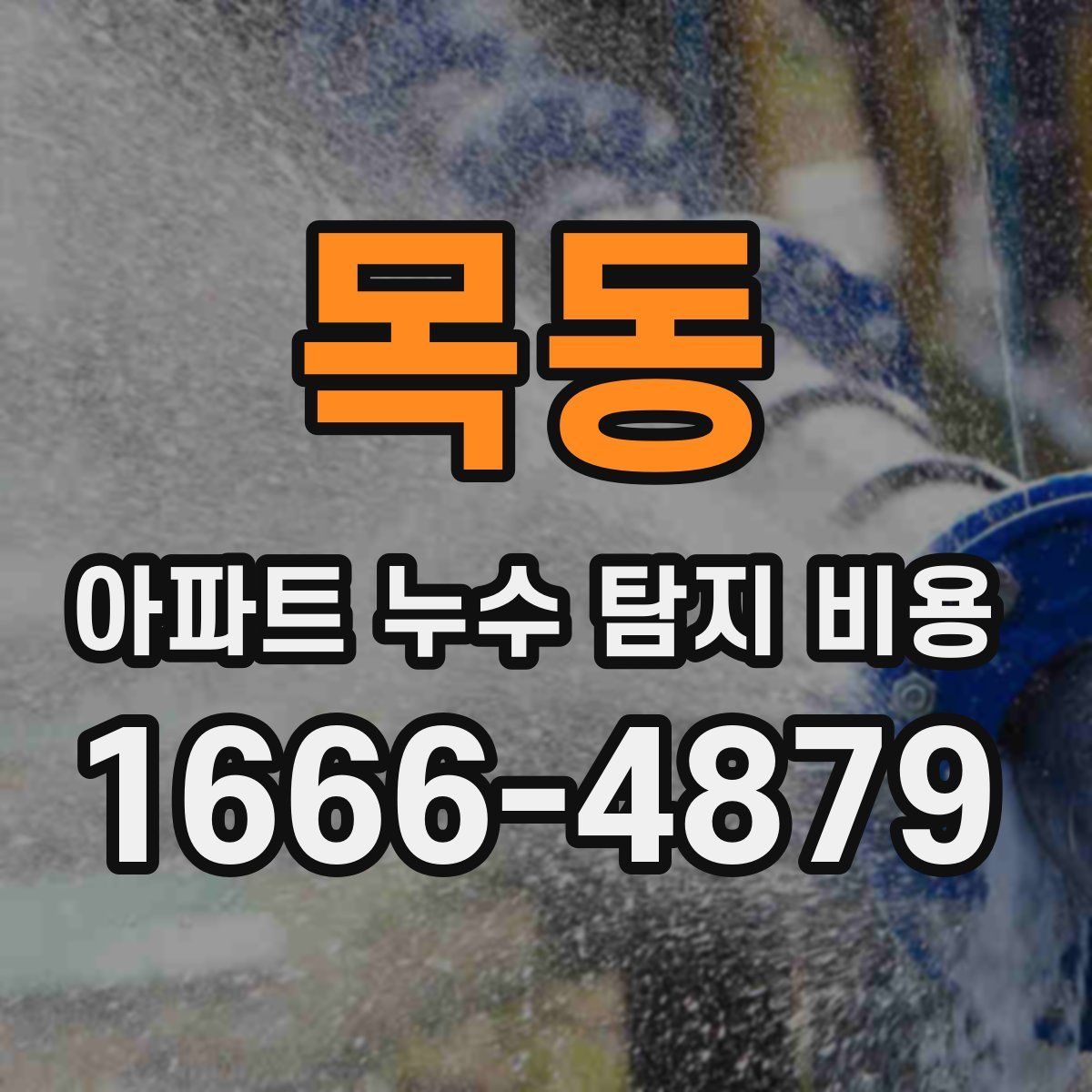 목동 아파트 누수 탐지 비용