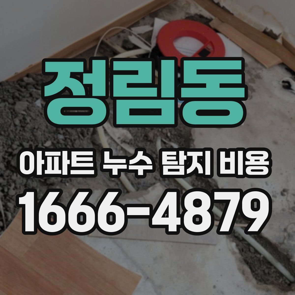 정림동 아파트 누수 탐지 비용