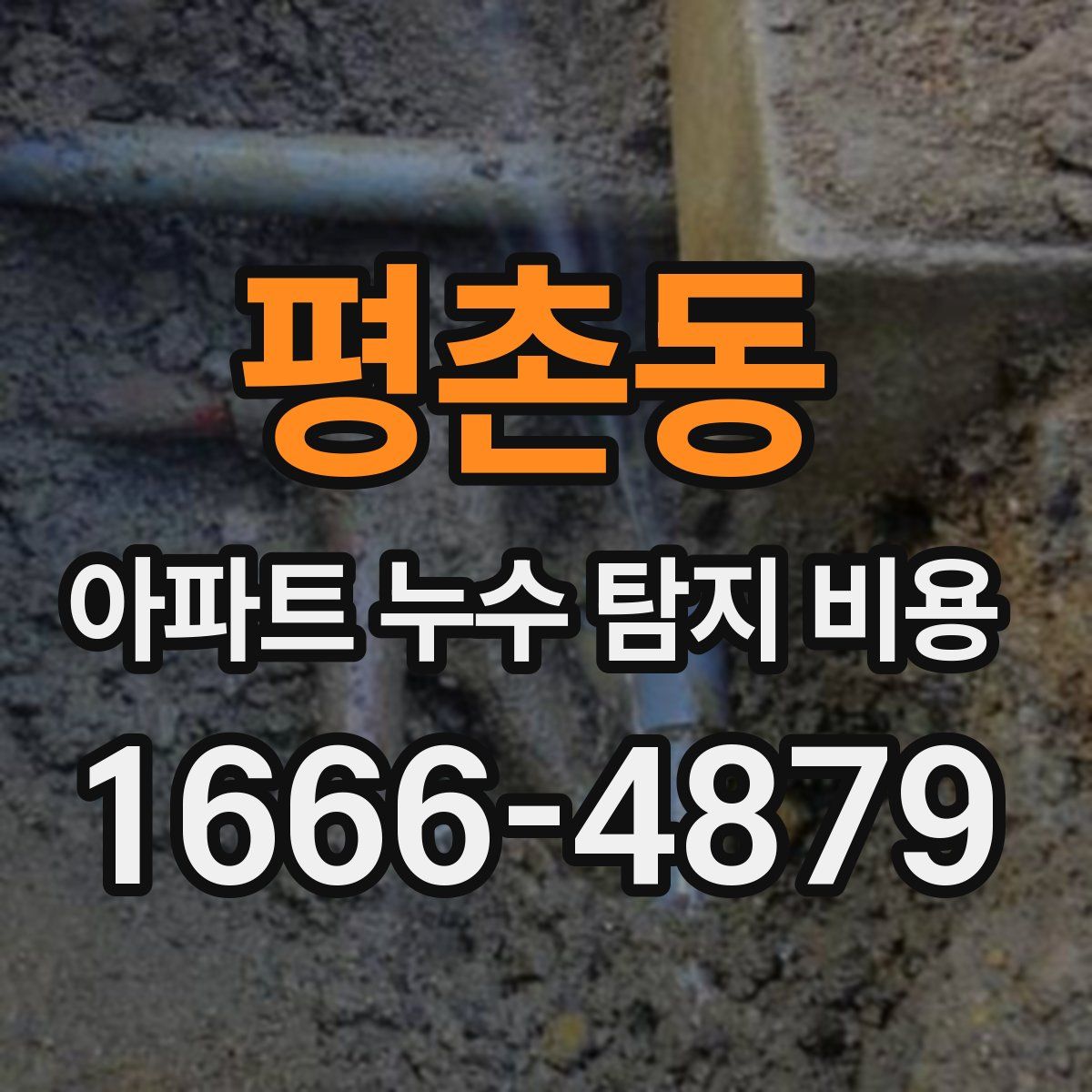 평촌동 아파트 누수 탐지 비용