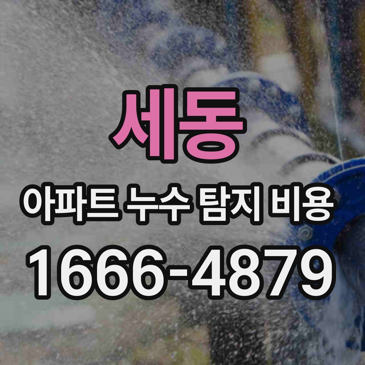 세동 아파트 누수 탐지 비용