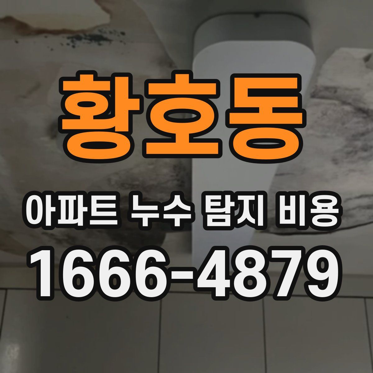 황호동 아파트 누수 탐지 비용