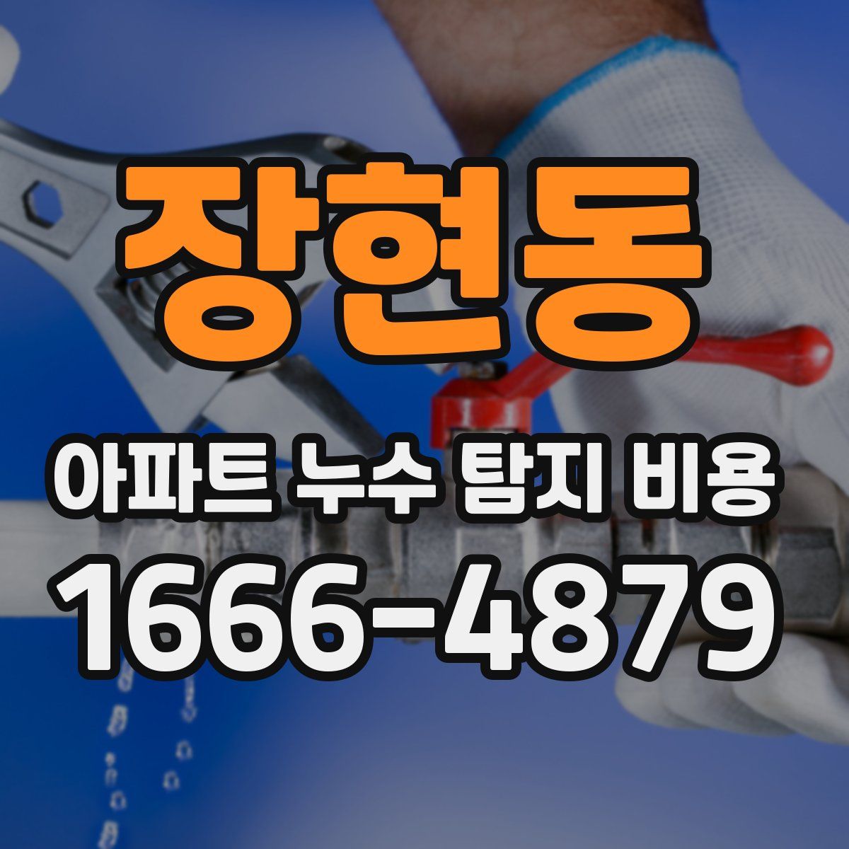 장현동 아파트 누수 탐지 비용