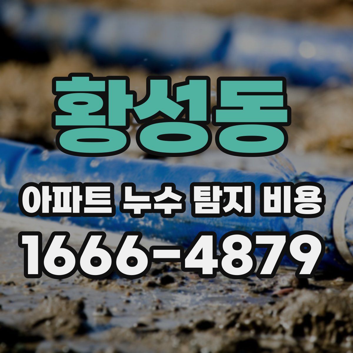 황성동 아파트 누수 탐지 비용