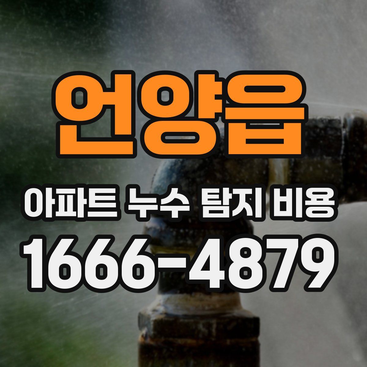 언양읍 아파트 누수 탐지 비용