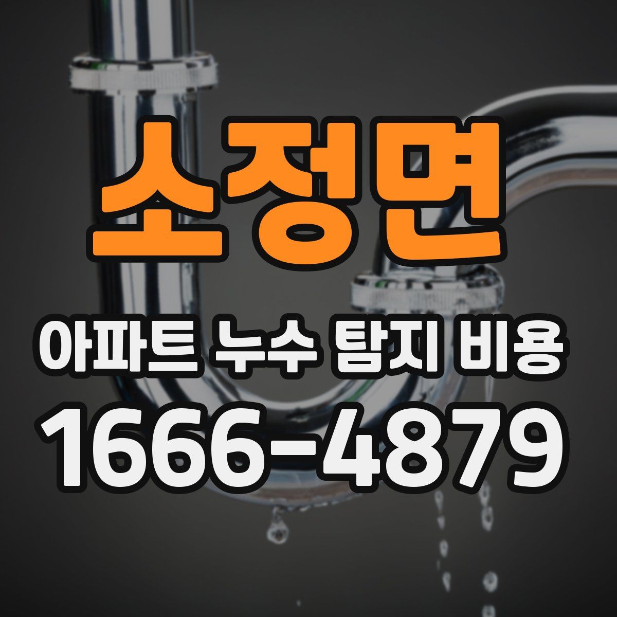 소정면 아파트 누수 탐지 비용