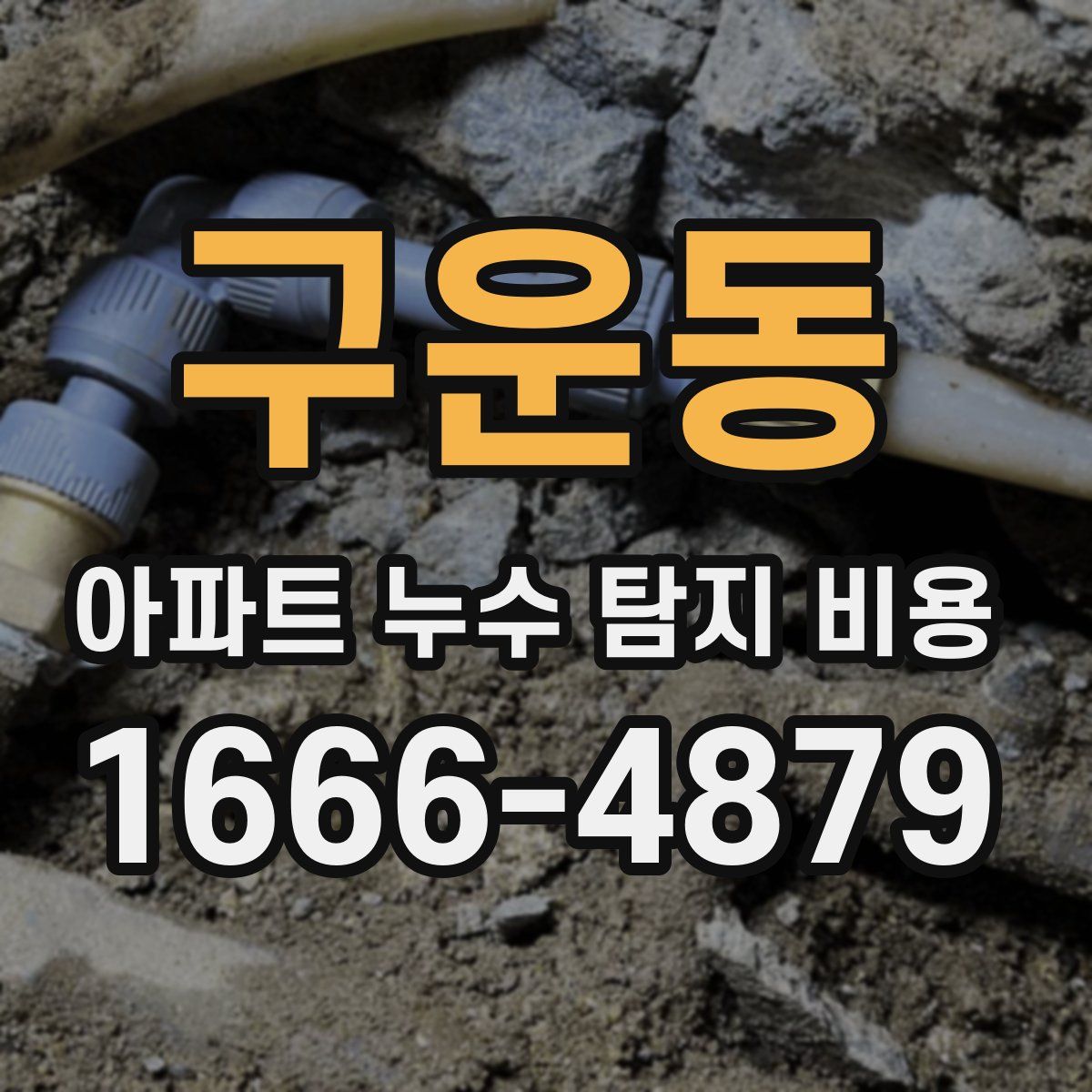 구운동 아파트 누수 탐지 비용