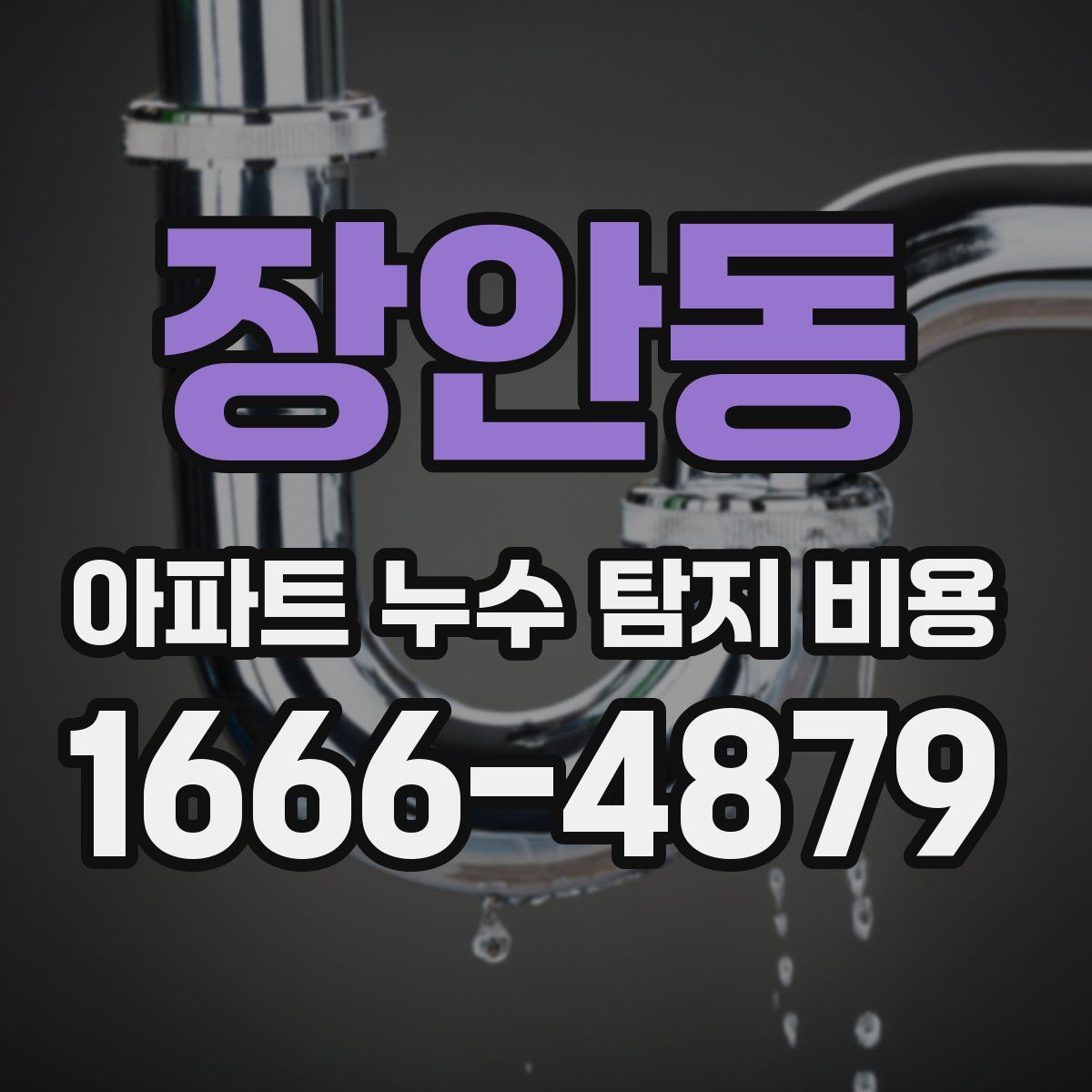 장안동 아파트 누수 탐지 비용