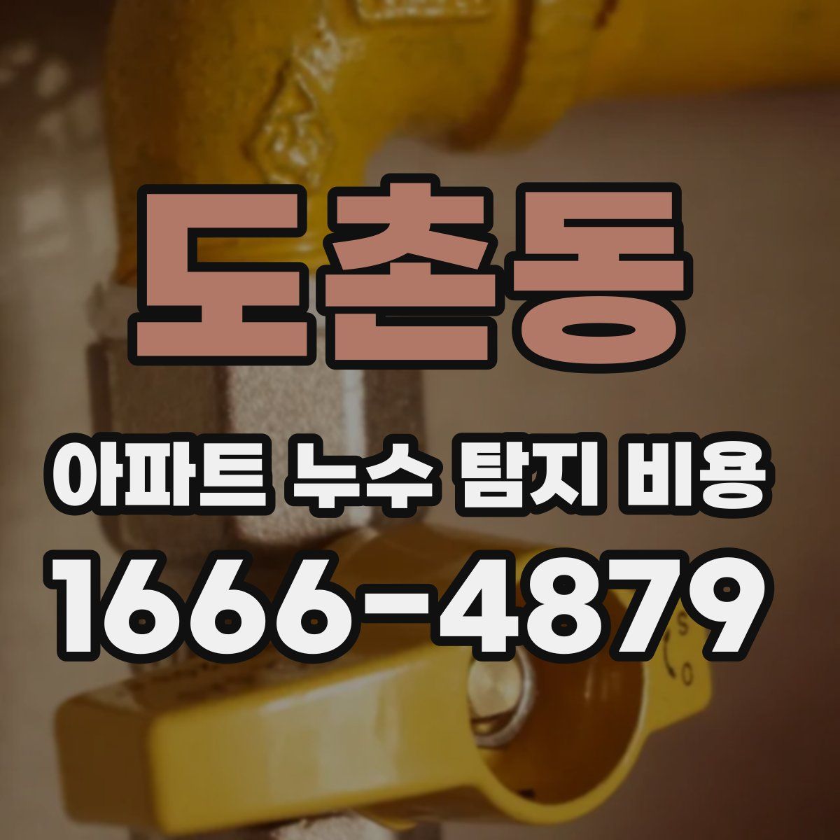 도촌동 아파트 누수 탐지 비용