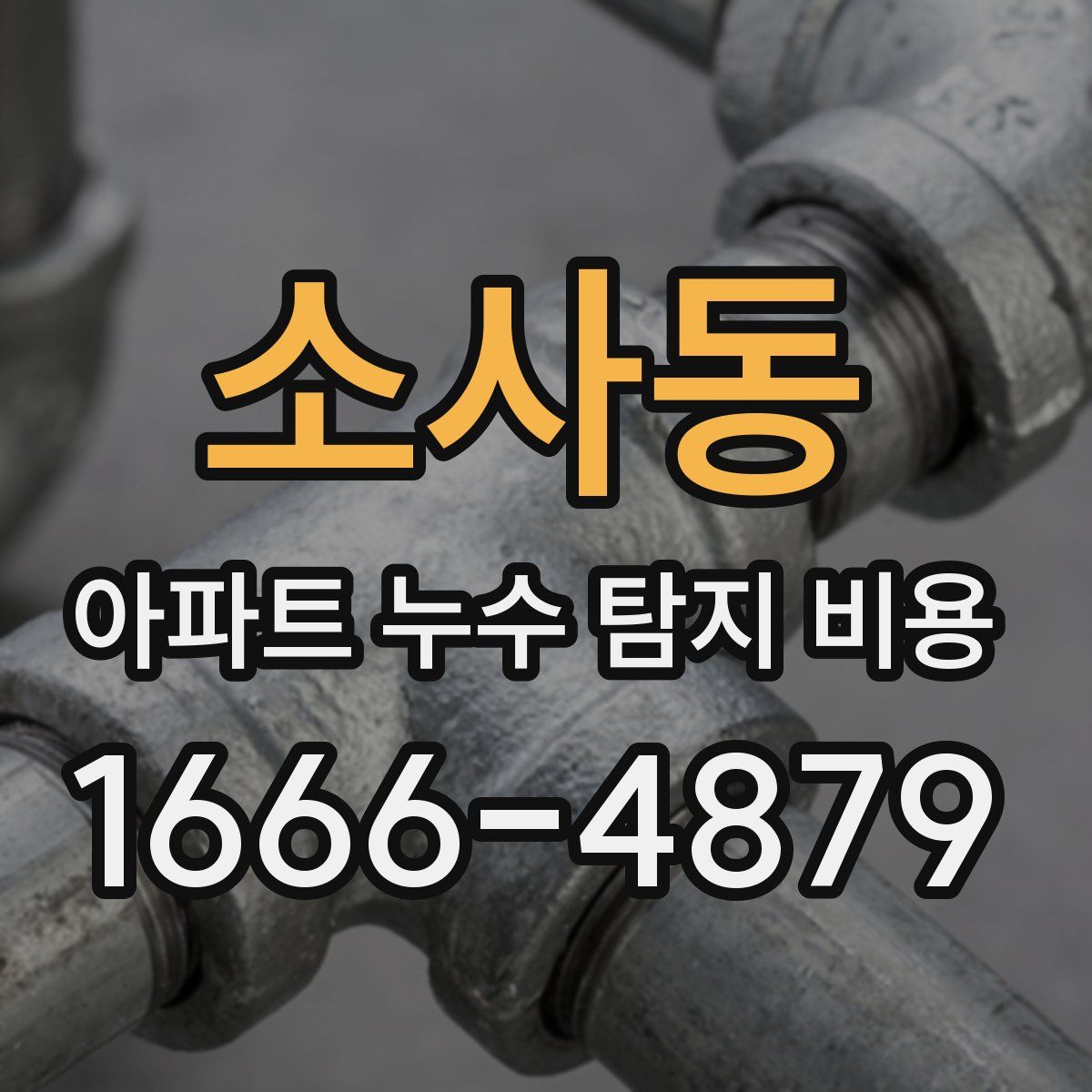 소사동 아파트 누수 탐지 비용
